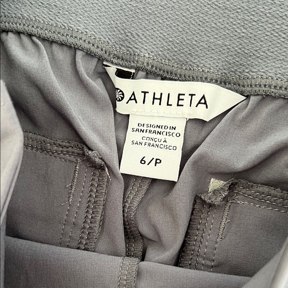 Like New! ATHLETA Brooklyn Mid-rise Jogger Zip Ankle in 6 - Picture 8 of 15